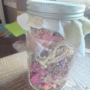 Girly Jewelry Jar